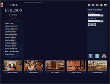 Tablet Screenshot of hotelephesus.com
